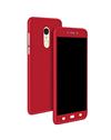 TBZ 360 Degree Protection Front & Back Case Cover for Oppo F1s -Red